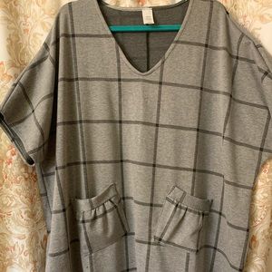 Plaid tunic